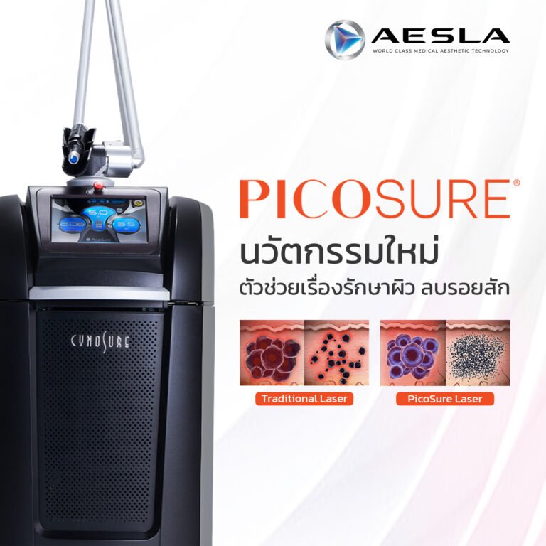 PicoSure นวัตกรรม Picosecond Laser 755nm ตัวช่วยเรื่องรักษาผิว ลบรอยสัก